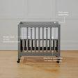 Halo Breathable Mesh Crib Liner for Mini Crib - Bambi Baby