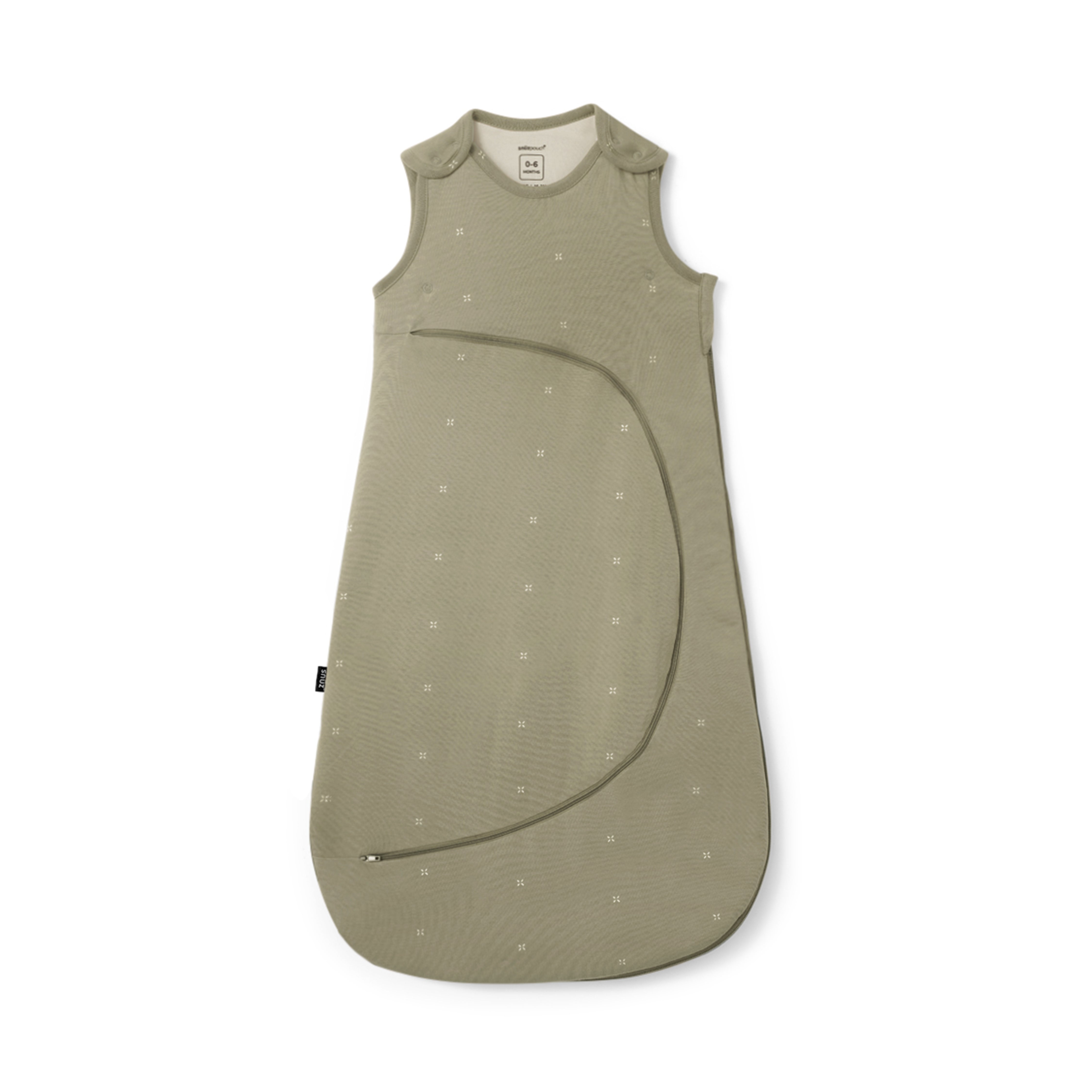 Snuz SnuzPouch Sleeping Bag - Sage Cross- Bambi Baby