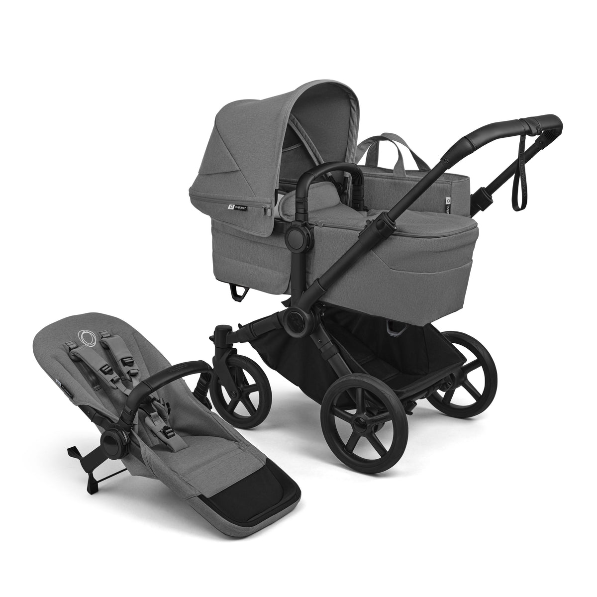 bugaboo bassinet frame Bugaboo Donkey 6 Single to Double Stroller – Bambi Baby