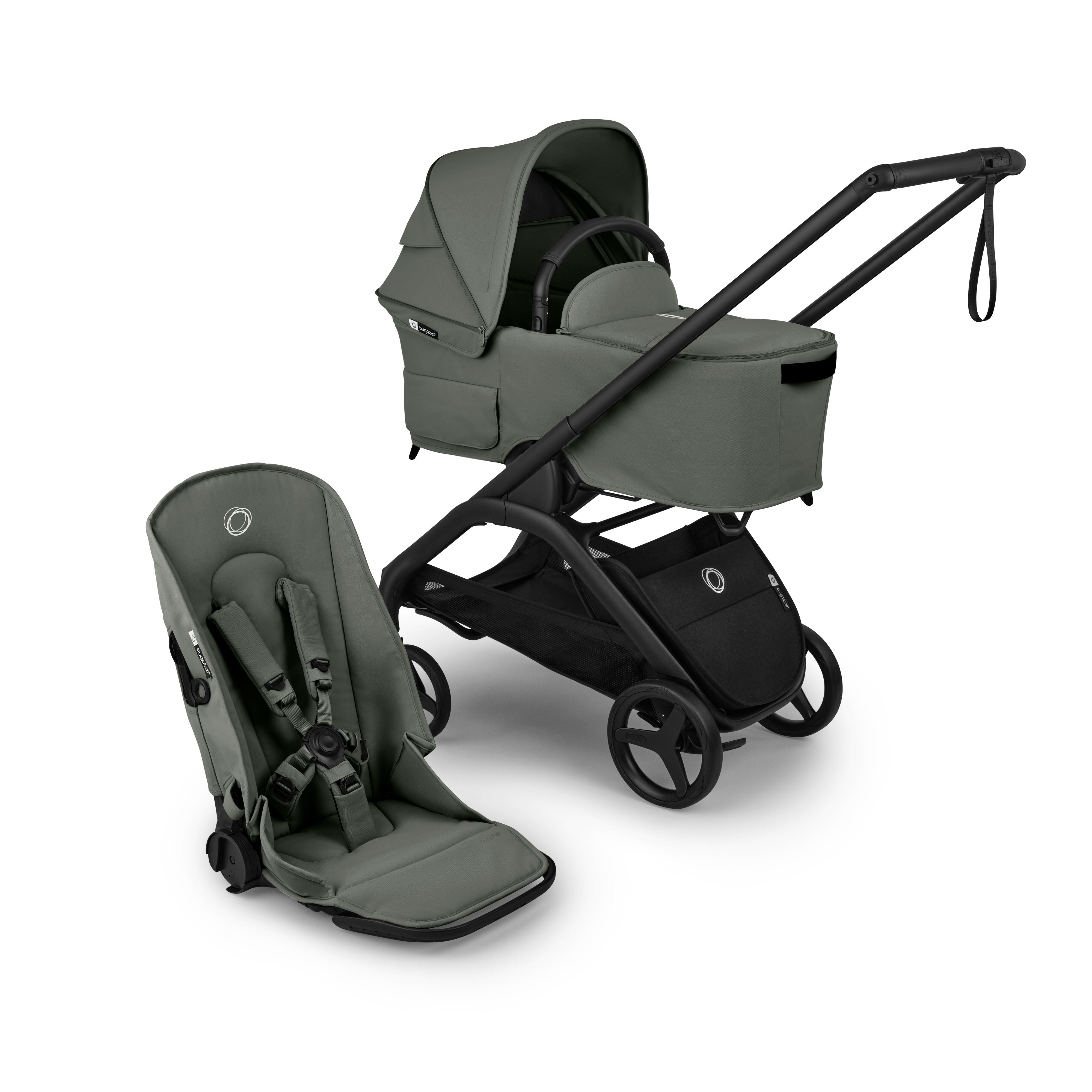 Bugaboo Dragonfly Plus Seat/Bassinet Complete- Bambi Baby
