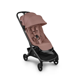 Dusty Pink Bugaboo Butterfly 2 Ultra-Compact Stroller - Three Quarter View | Bambi Baby
