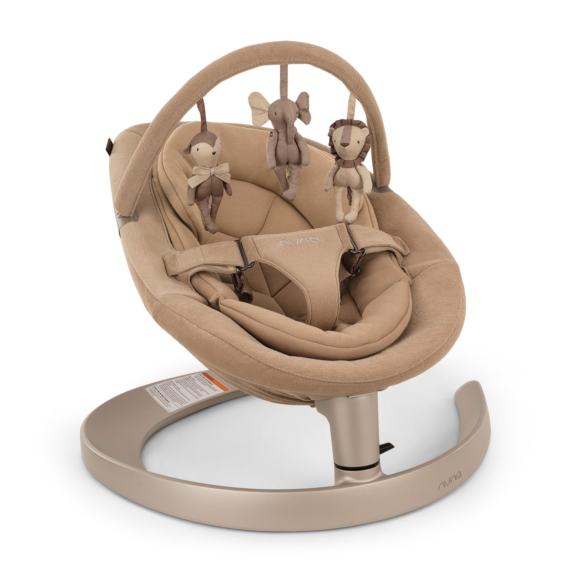 Nuna LEAF Grow Baby Seat with Toy Bar- Bambi Baby