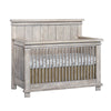 Stone Wash Soho Baby Hampton 4-in-1 Convertible Crib - Angled View | Bambi Baby