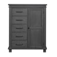 Soho Baby Hampton Chifferobe Canyon Gray - Bambi Baby