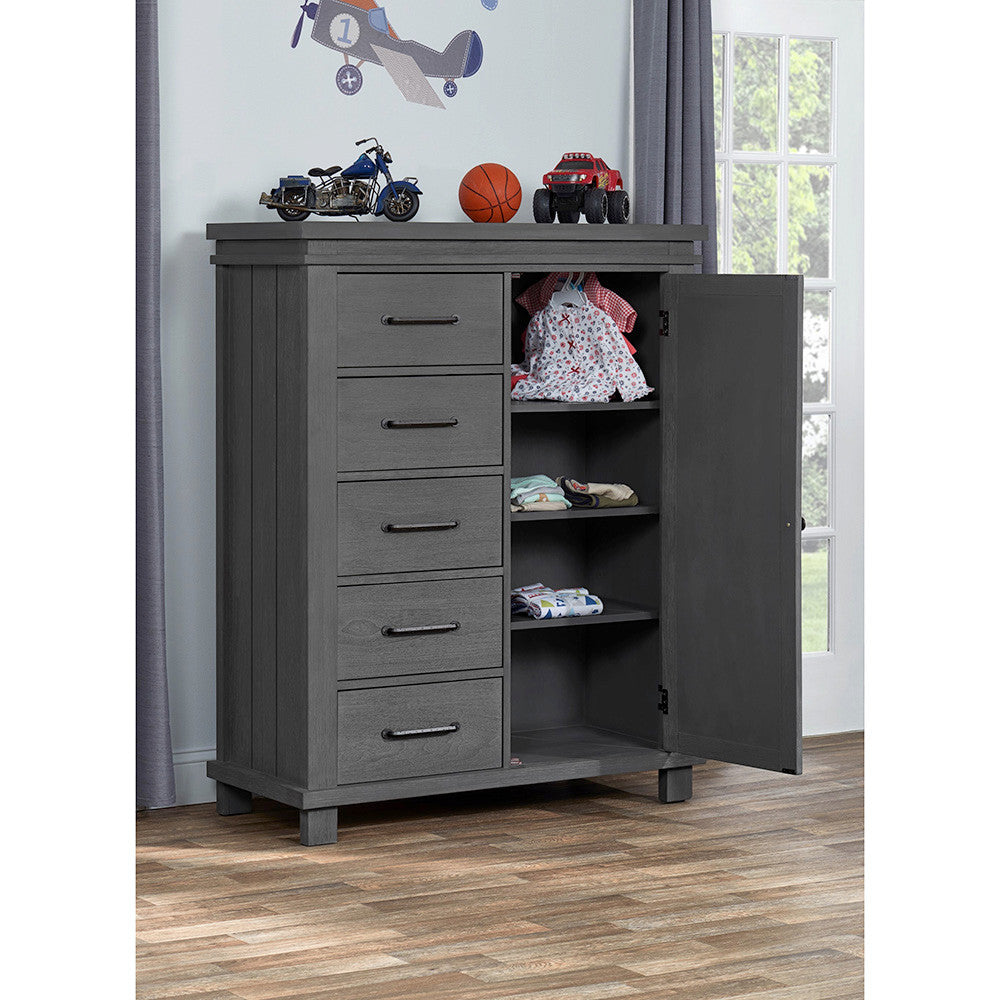 Soho Baby Hampton Chifferobe Canyon Gray- Bambi Baby