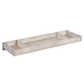 Stone Wash Wood Hampton Changing Topper - Top View | Bambi Baby