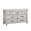 Soho Baby Hampton 7 Drawer Dresser Stone Wash