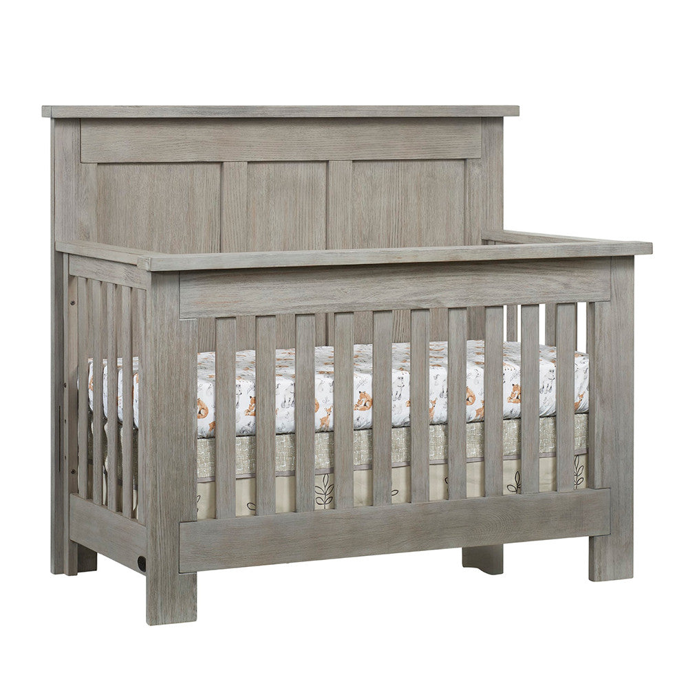 Cuna convertible 4 en 1 Hanover de Soho Baby, color roble gris- Bambi Baby