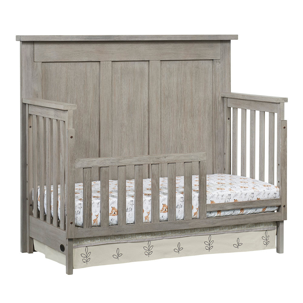 Cuna convertible 4 en 1 Hanover de Soho Baby, color roble gris- Bambi Baby