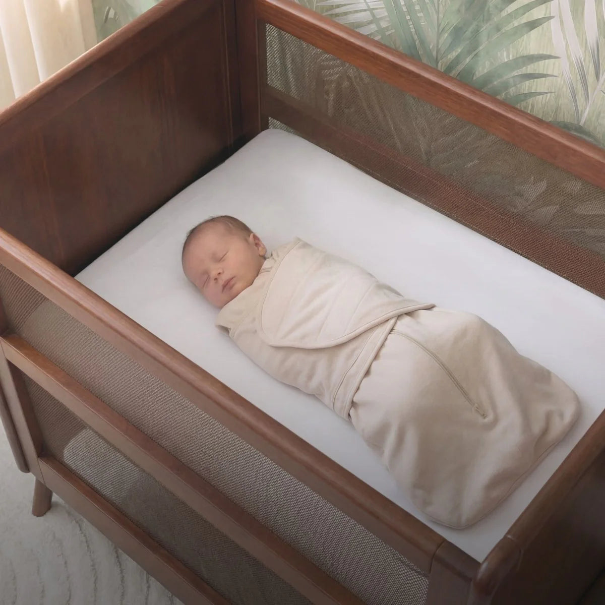 Halo Mini Crib Sheet 100% Cotton 2-Pack - White- Bambi Baby