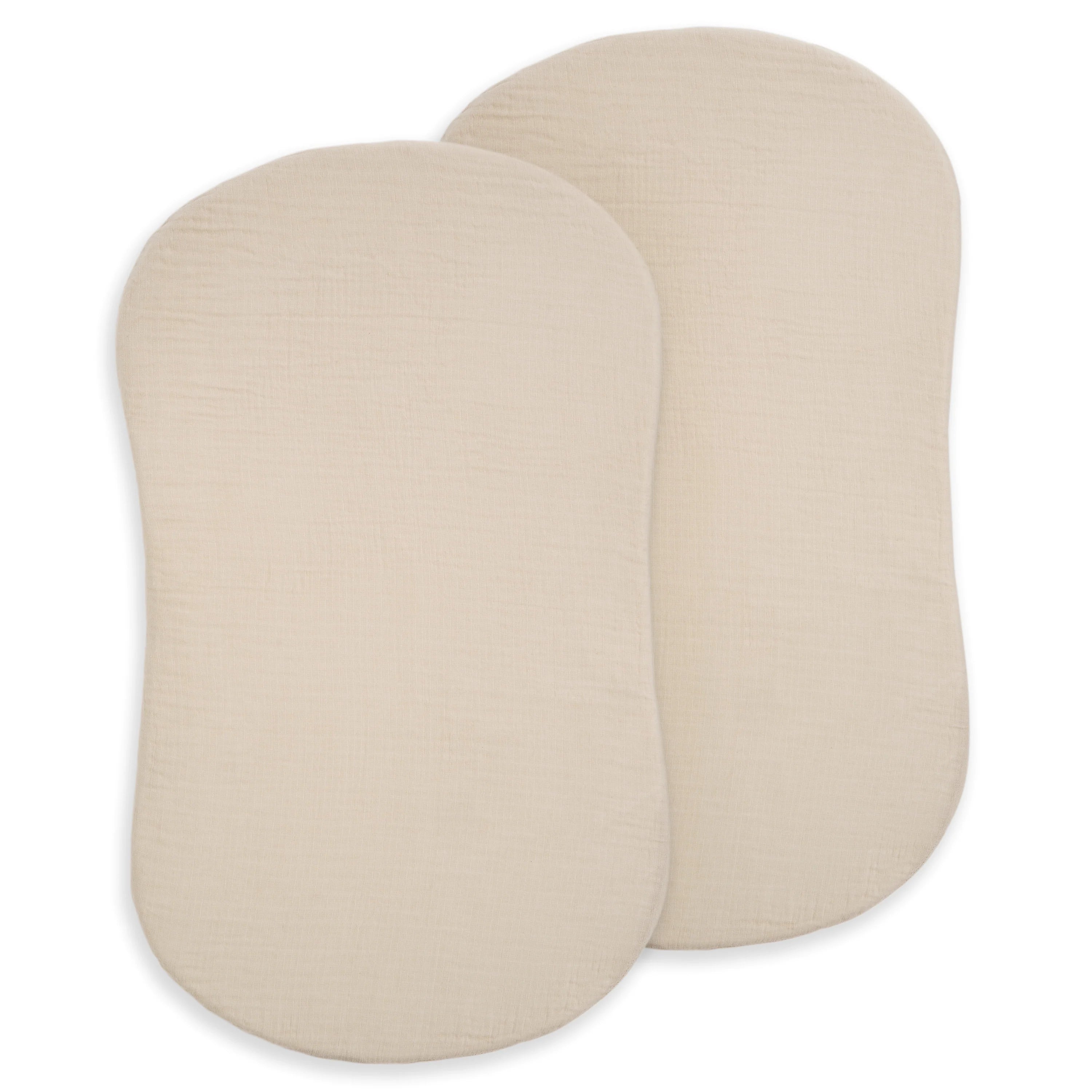 Halo BassiNest Fitted Sheet 100% Organic Cotton 2-Pack- Bambi Baby