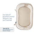 Halo BassiNest Fitted Sheet 100% Organic Cotton 2-Pack - Bambi Baby