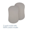 Halo BassiNest Fitted Sheet 100% Organic Cotton 2-Pack - Bambi Baby
