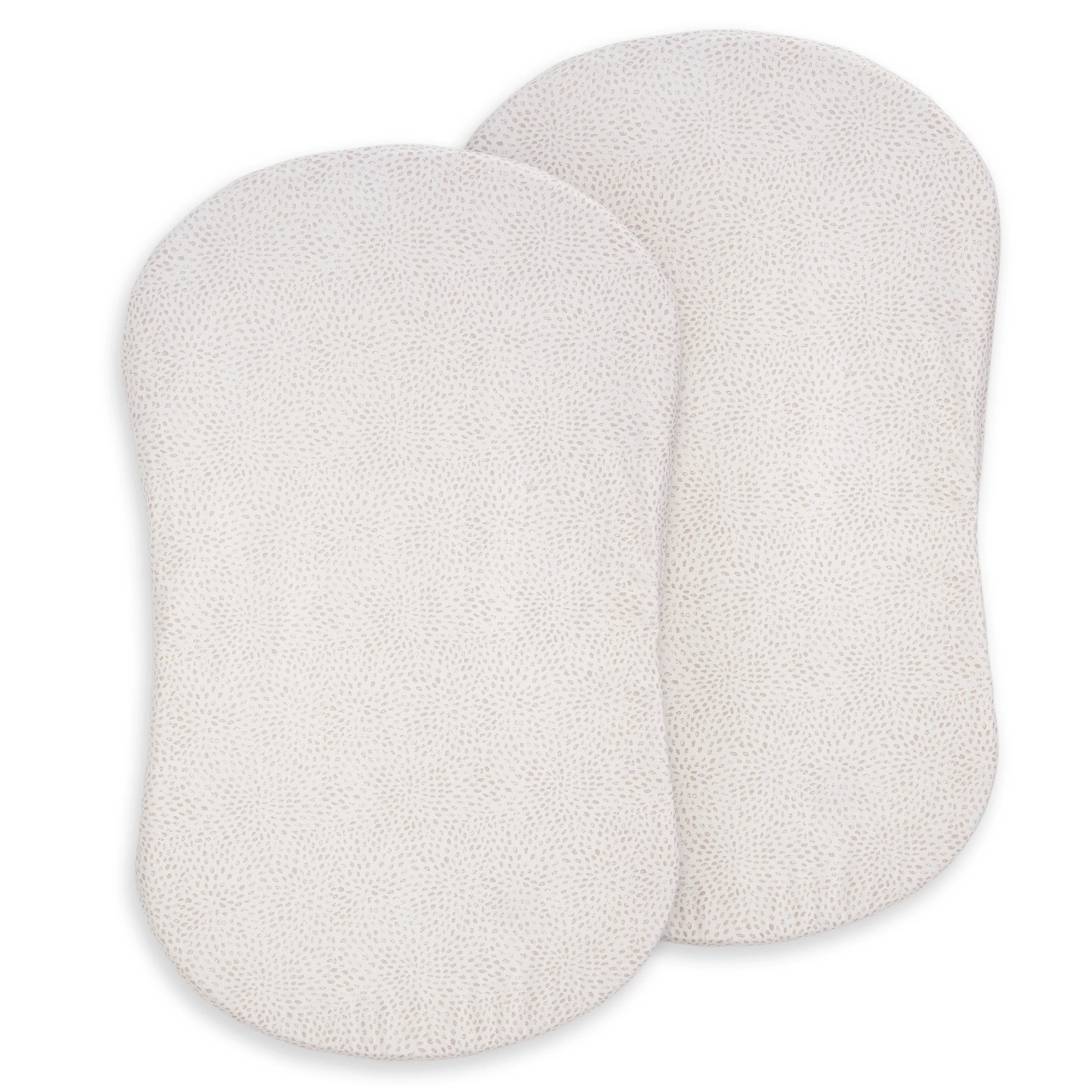 Halo BassiNest Fitted Sheet 100% Organic Cotton 2-Pack- Bambi Baby