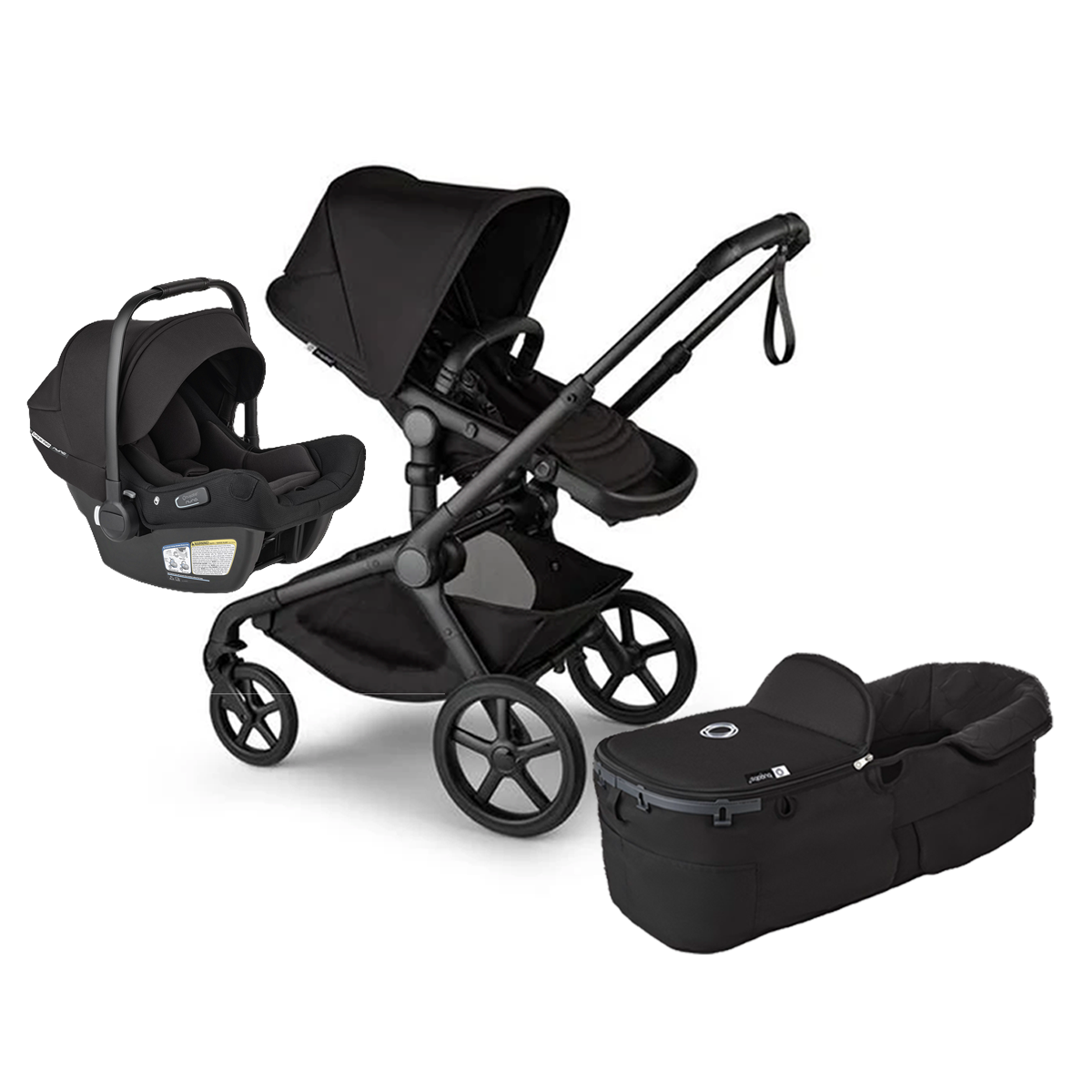 Bugaboo Kangaroo 2-In-1 Stroller Travel System Bundle- Bambi Baby