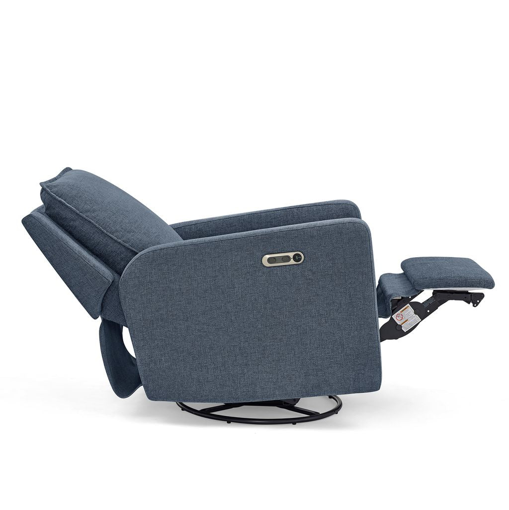 babyGap by Delta Children Harlowe Power Recliner with USB-A and Type-C Ports- Bambi Baby