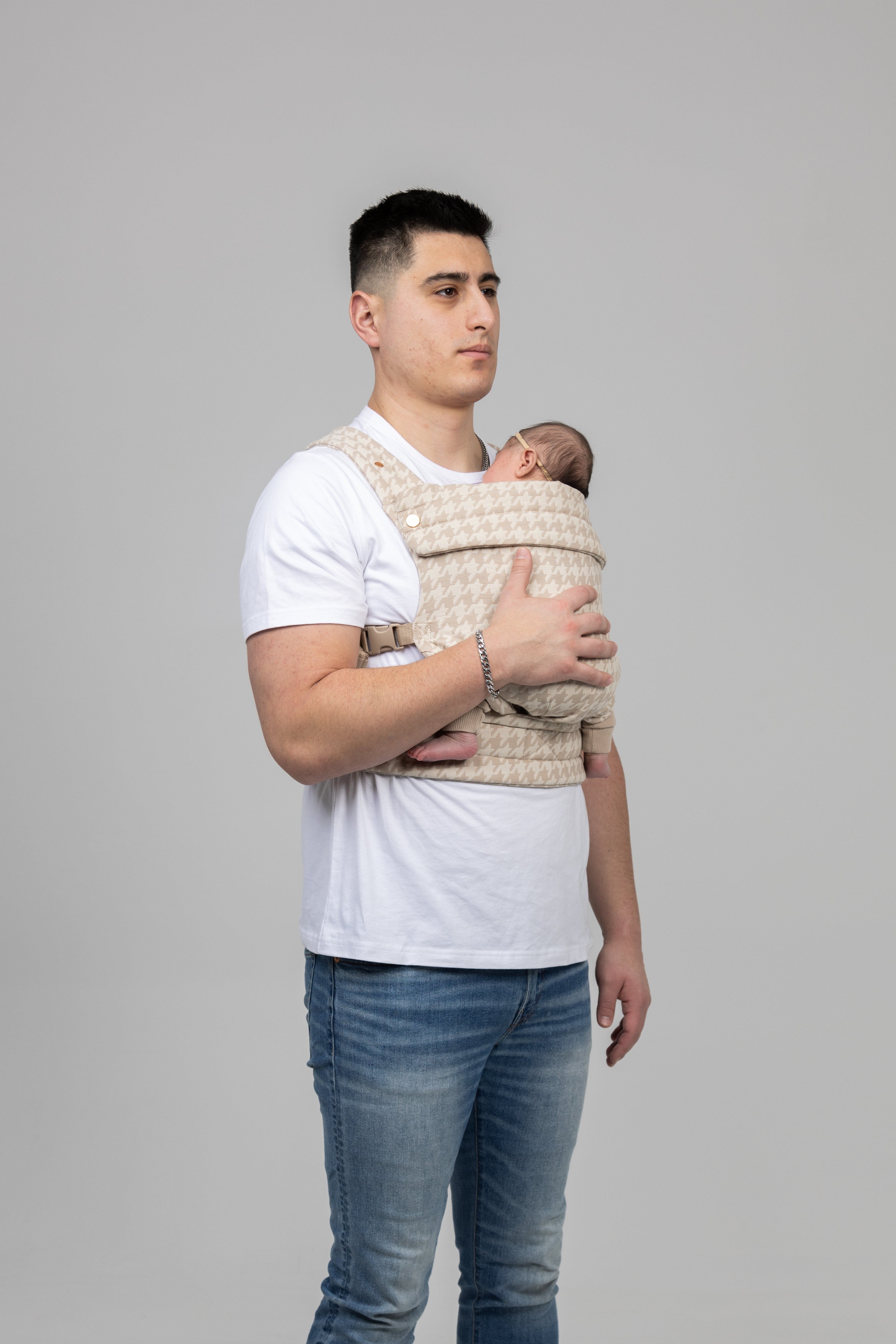 Mabē The Monarch Carrier - Houndstooth- Bambi Baby