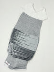 Swaddelini Grey Arms Out™ Short Sleeve Sleep Sack - Bambi Baby