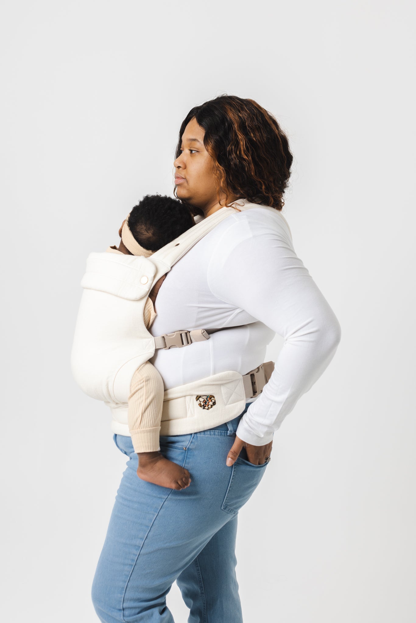 Mabē The Monarch Carrier - Natural Ivory- Bambi Baby
