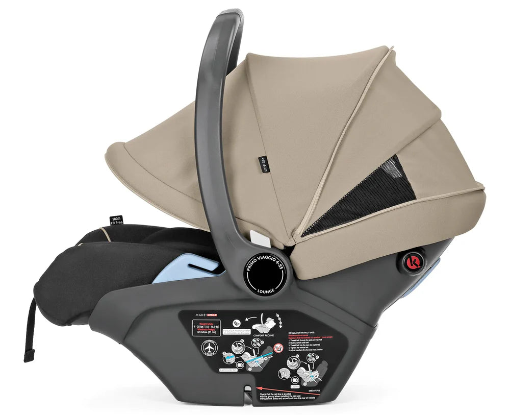 peg perego cadeirinha Peg Perego Primo Viaggio 4-35 Lounge Cadeira Auto Infantil