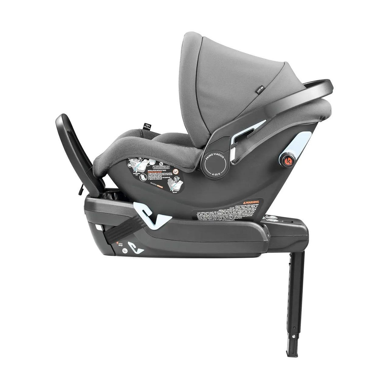 Cadeira auto Peg Perego Primo Viaggio 4-35 K em True Black- Bambi Baby