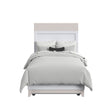 Cama individual completa juvenil Westwood Rowan en lino ceniza - Bambi Baby