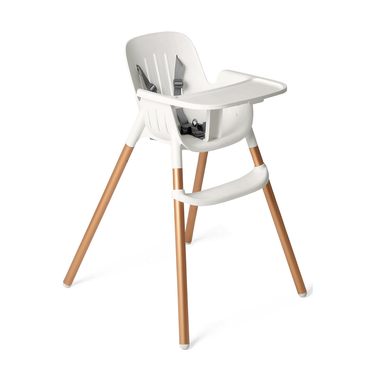 Trona Peg Perego Poke en blanco polar/dorado - Bambi Baby
