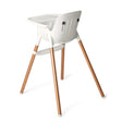 Cadeira alta Peg Perego Poke em branco polar/dourado  - Bambi Baby