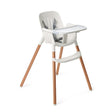 Cadeira alta Peg Perego Poke em branco polar/dourado  - Bambi Baby