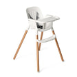 Cadeira alta Peg Perego Poke em branco polar/dourado  - Bambi Baby