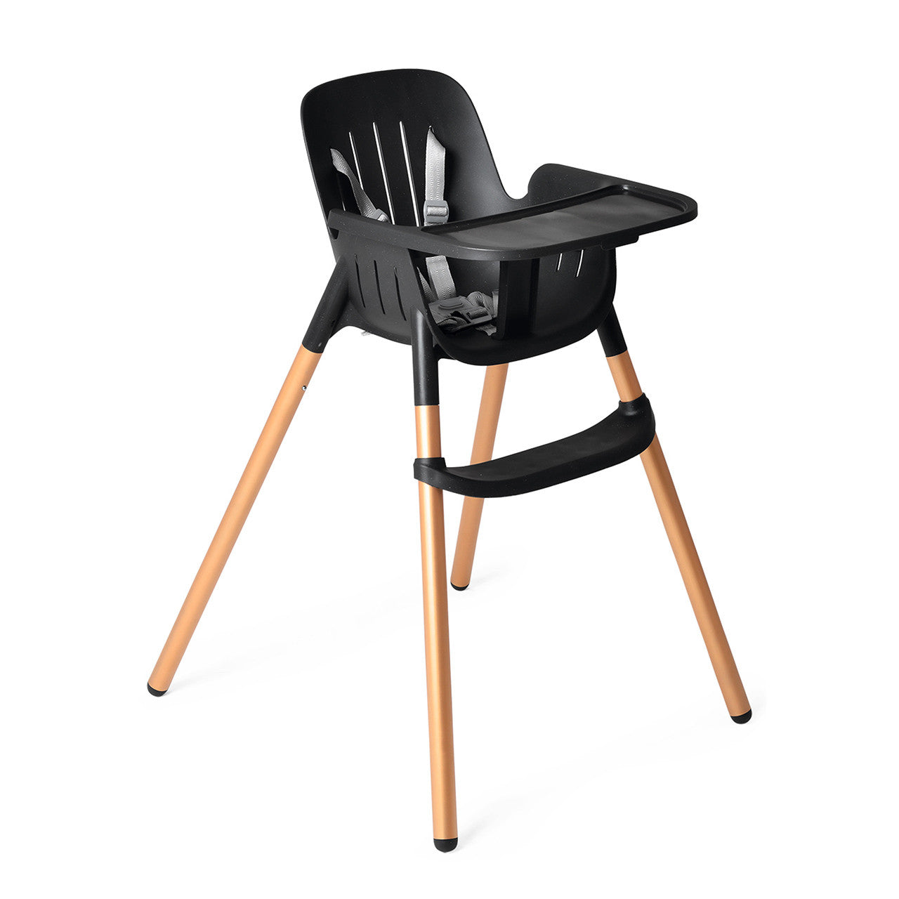 Peg Perego Poke High Chair in Midnight Sky-Black/gold- Bambi Baby