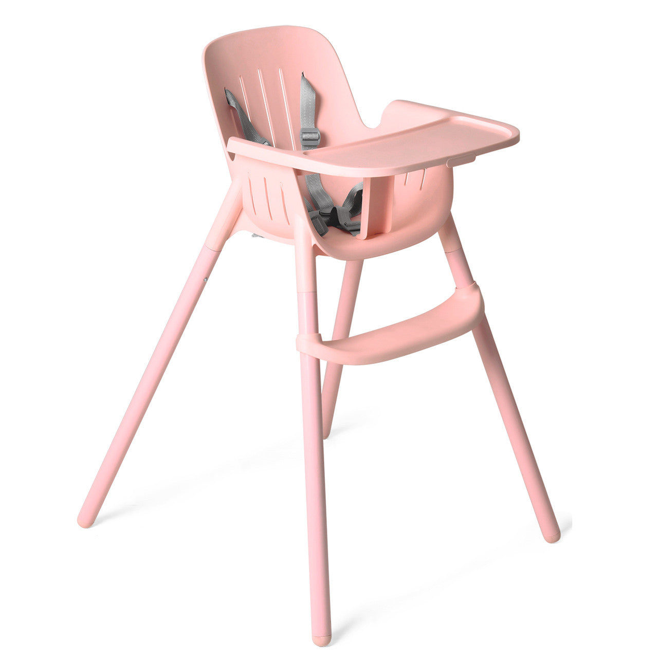 Peg Perego Poke High Chair in Rose Madder-Soft Pink- Bambi Baby