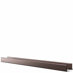 Espresso Wood Romina Imperio Crib Conversion Kit Full Size Bed Rails - Front View | Bambi Baby