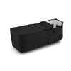 Black Bugaboo Donkey 6 Twin Bassinet - Side Angle | Bambi Baby