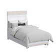 Cama individual completa juvenil Westwood Rowan en lino ceniza - Bambi Baby