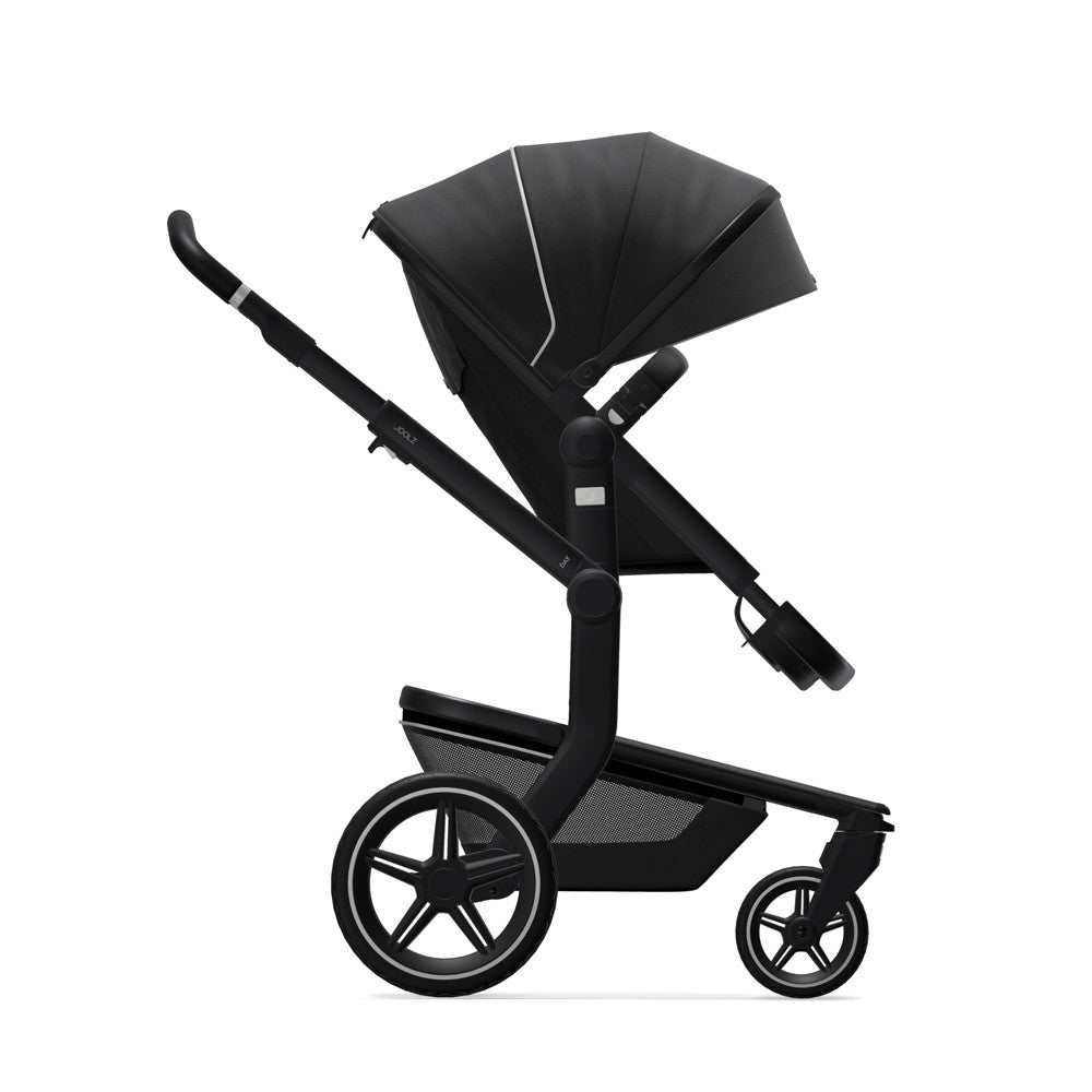 Joolz Day+ Stroller Complete Set W/Raincover in Bril. Black- Bambi Baby