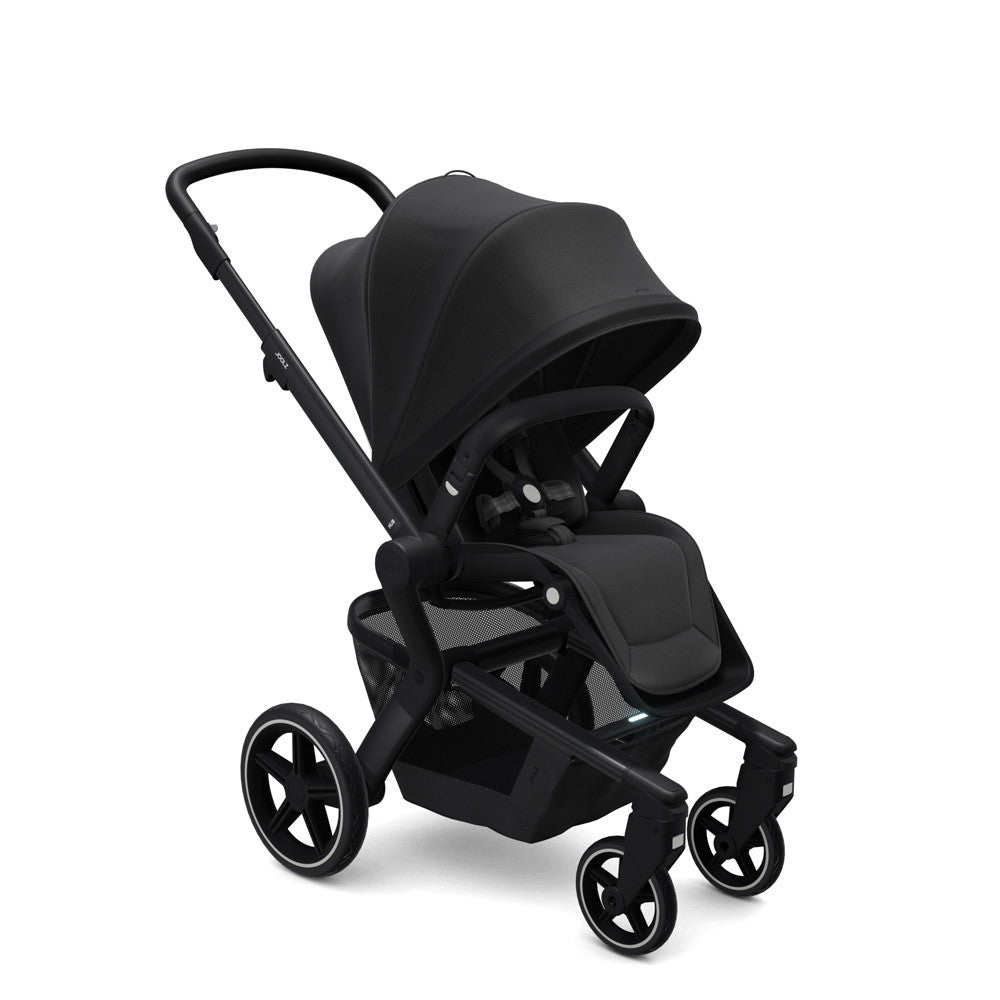 Joolz Hub+ Stroller Chassis+Seat W/Raincover in Bril. Black- Bambi Baby