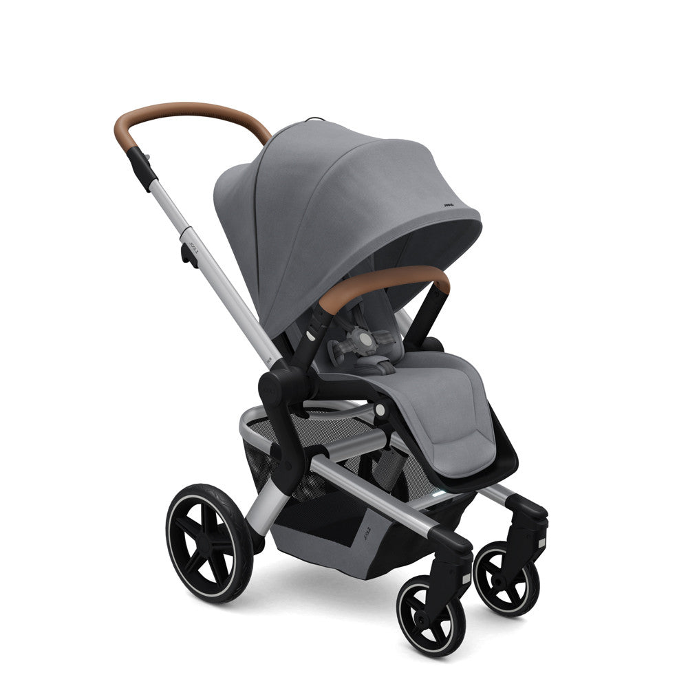 Joolz Hub+ Stroller Chassis+Seat W/Raincover in Gorg. Grey- Bambi Baby