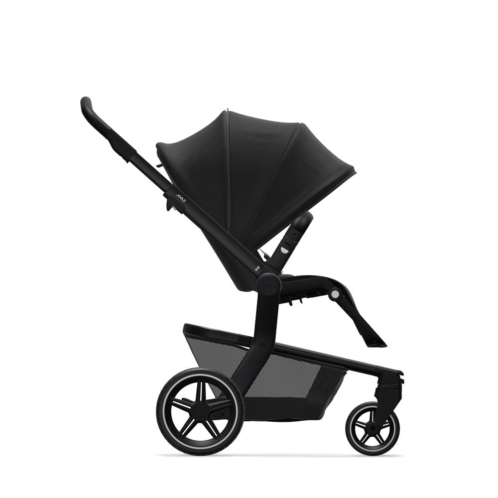 Joolz Hub+ Stroller Chassis+Seat W/Raincover in Bril. Black- Bambi Baby