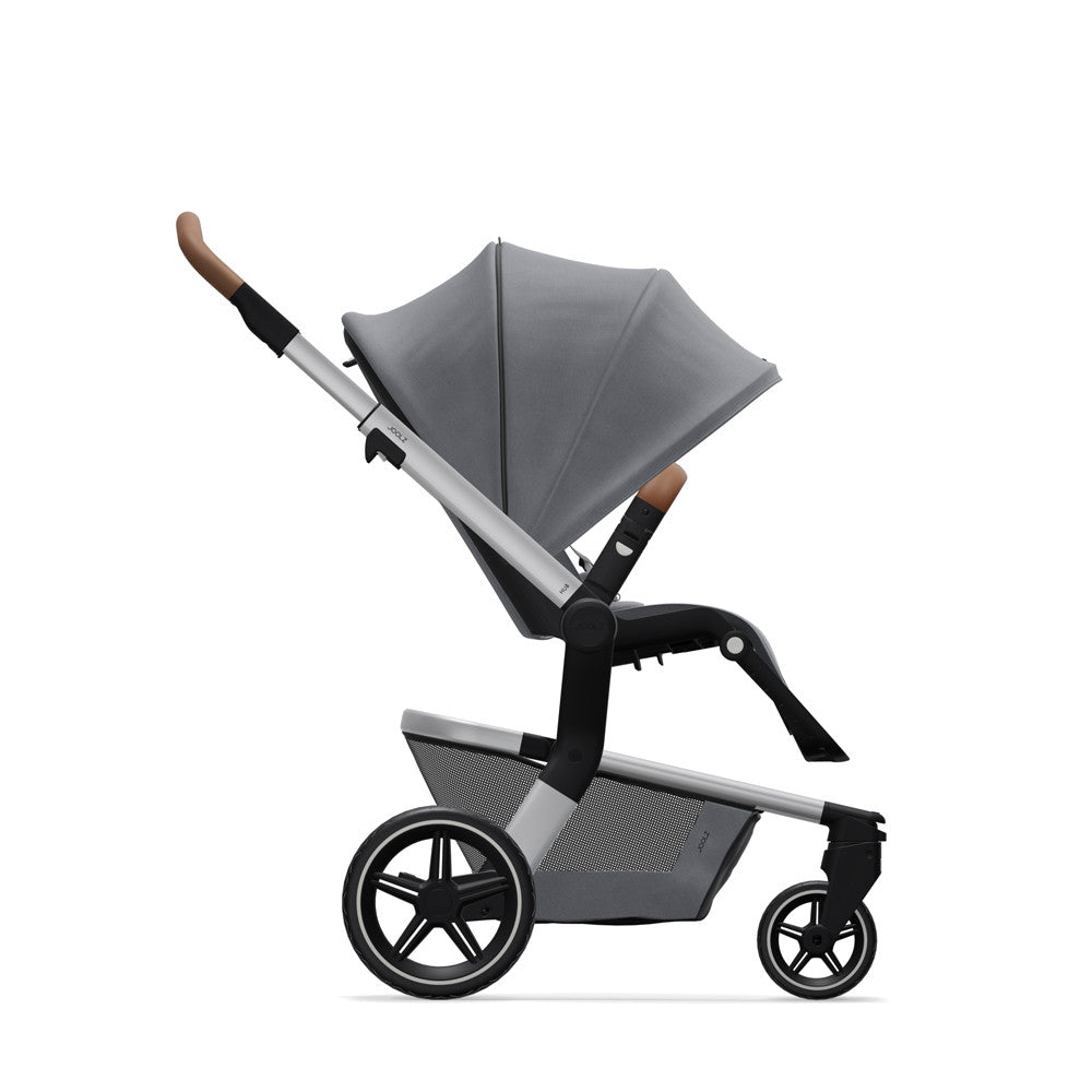 Joolz Hub+ Stroller Chassis+Seat W/Raincover in Gorg. Grey- Bambi Baby
