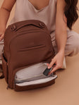 JuJuBe Classic Diaper Backpack - Espresso - Bambi Baby