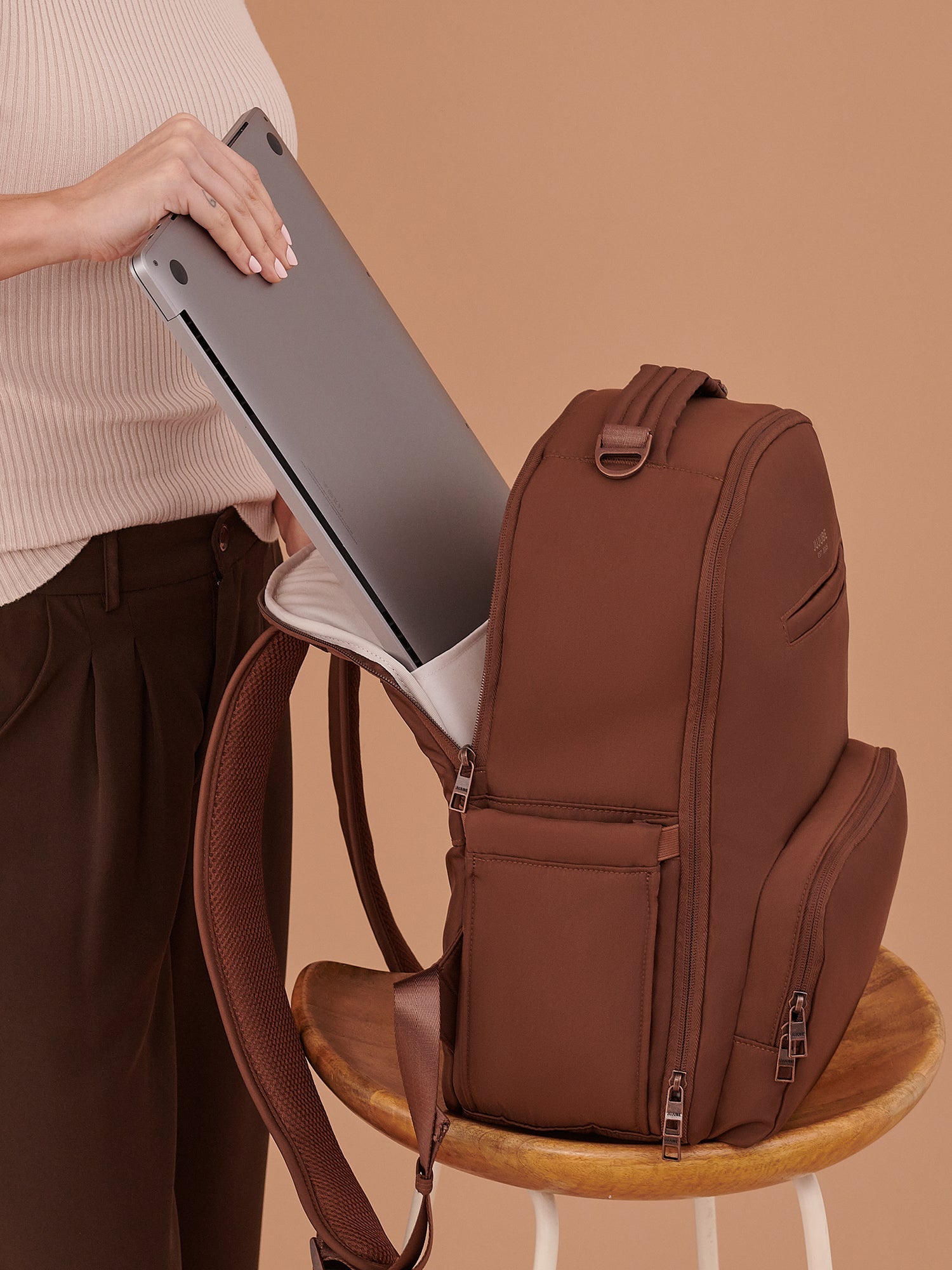 JuJuBe Classic Diaper Backpack - Espresso- Bambi Baby