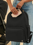 JuJuBe Classic Diaper Backpack - Black - Bambi Baby