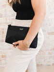 JuJuBe 3-Piece Pouch Clutch Purse Set - Black - Bambi Baby