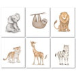Lambs & Ivy Baby Jungle Safari Jungle Unframed Wall Art - Bambi Baby