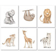 Lambs & Ivy Baby Jungle Safari Jungle Unframed Wall Art - Bambi Baby