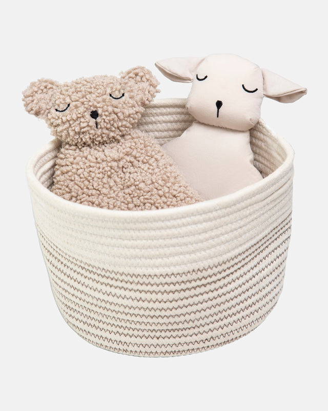 7AM Enfant Lovey Bear - Teddy - Oatmeal- Bambi Baby