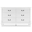 Simmons Kids Juliette 6 Drawer Dresser with Changing Toppper - Bambi Baby