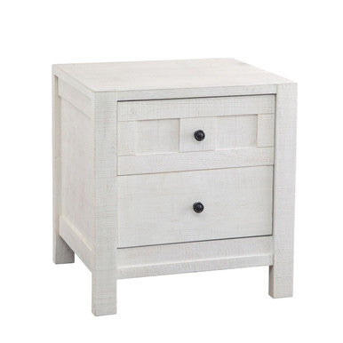 Bella Vita Anzio Night Stand in White Wash- Bambi Baby