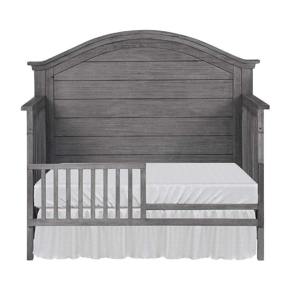 Bella Vita Lugo Curved Top Crib in Harbor Grey- Bambi Baby